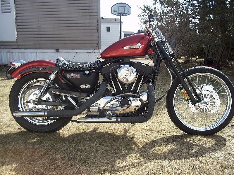 Any sportster owners with a springer front end?